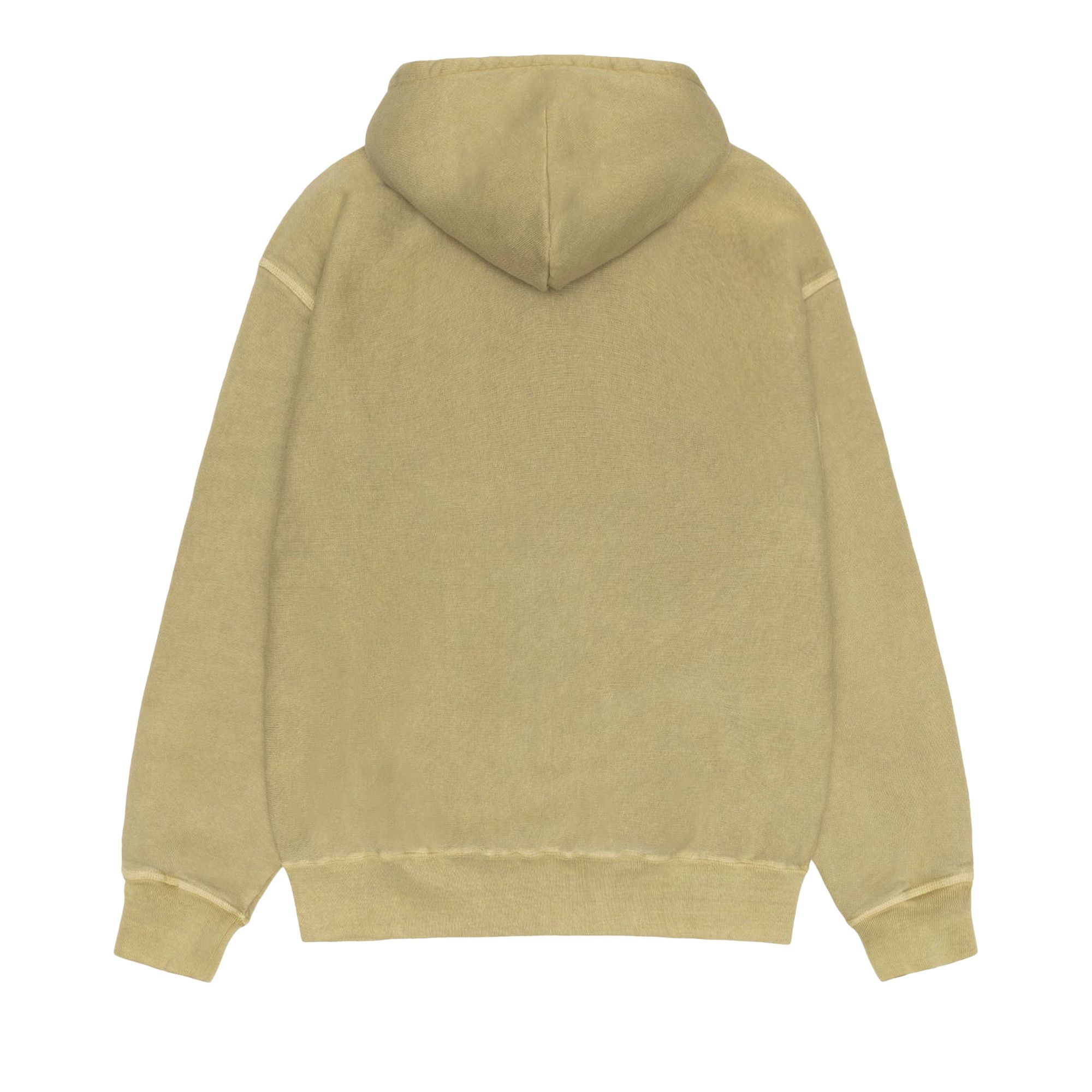 Buy Stussy Jumbo Zip Hoodie Pigment Dyed 'Elm' - 1975078 ELMM | GOAT