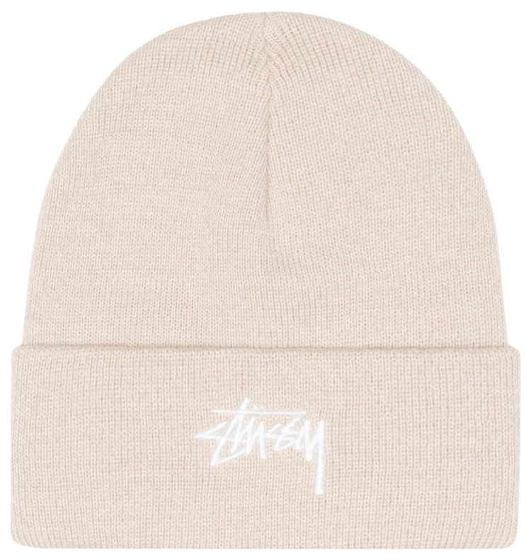 Stussy Cuff Beanie Stock Stone