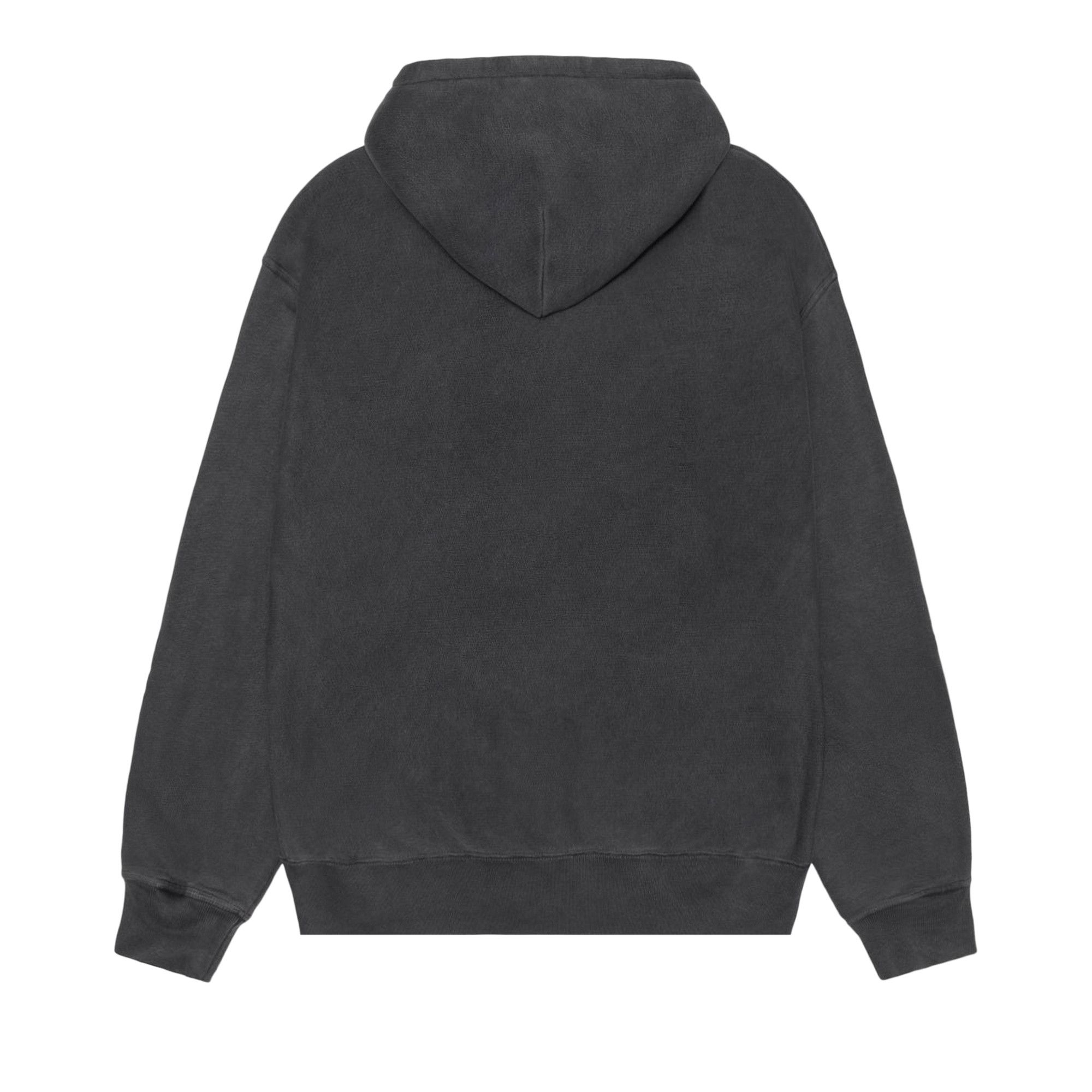 トップス Stussy jumbo zip hoodie pigment dyed Buy Stussy Jumbo Zip Hoodie Pigment Dyed 'Black' - 1975078 BLAC | GOAT