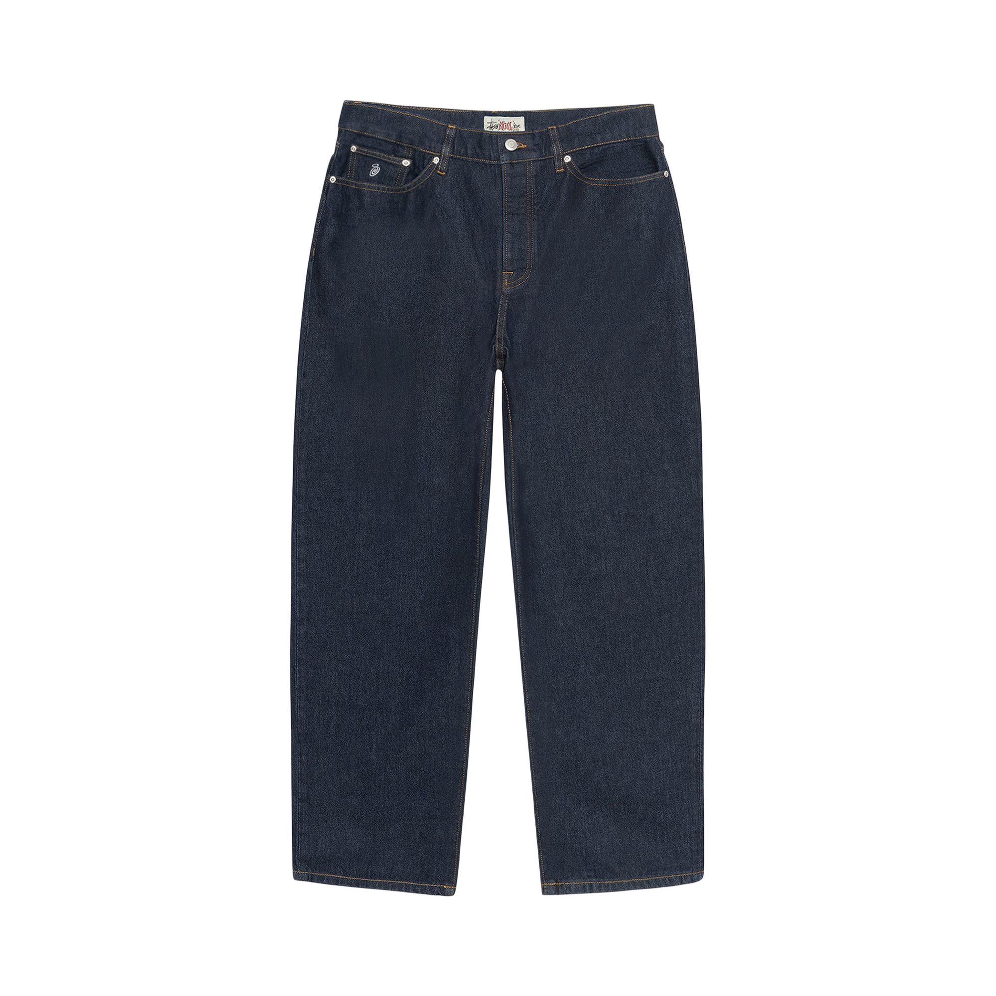 Buy Stussy Big Ol' Jean Denim 'Rinsed Indigo' - 116599T RIIN | GOAT