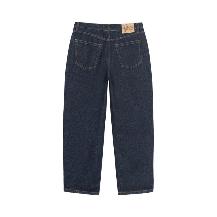 Stussy Big Ol Jean Denim Rinsed Indigo