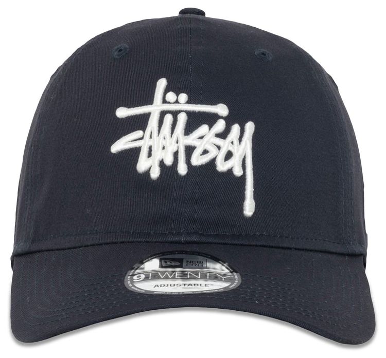Stussy New Era 9TWENTY Basic Strapback Dark Navy