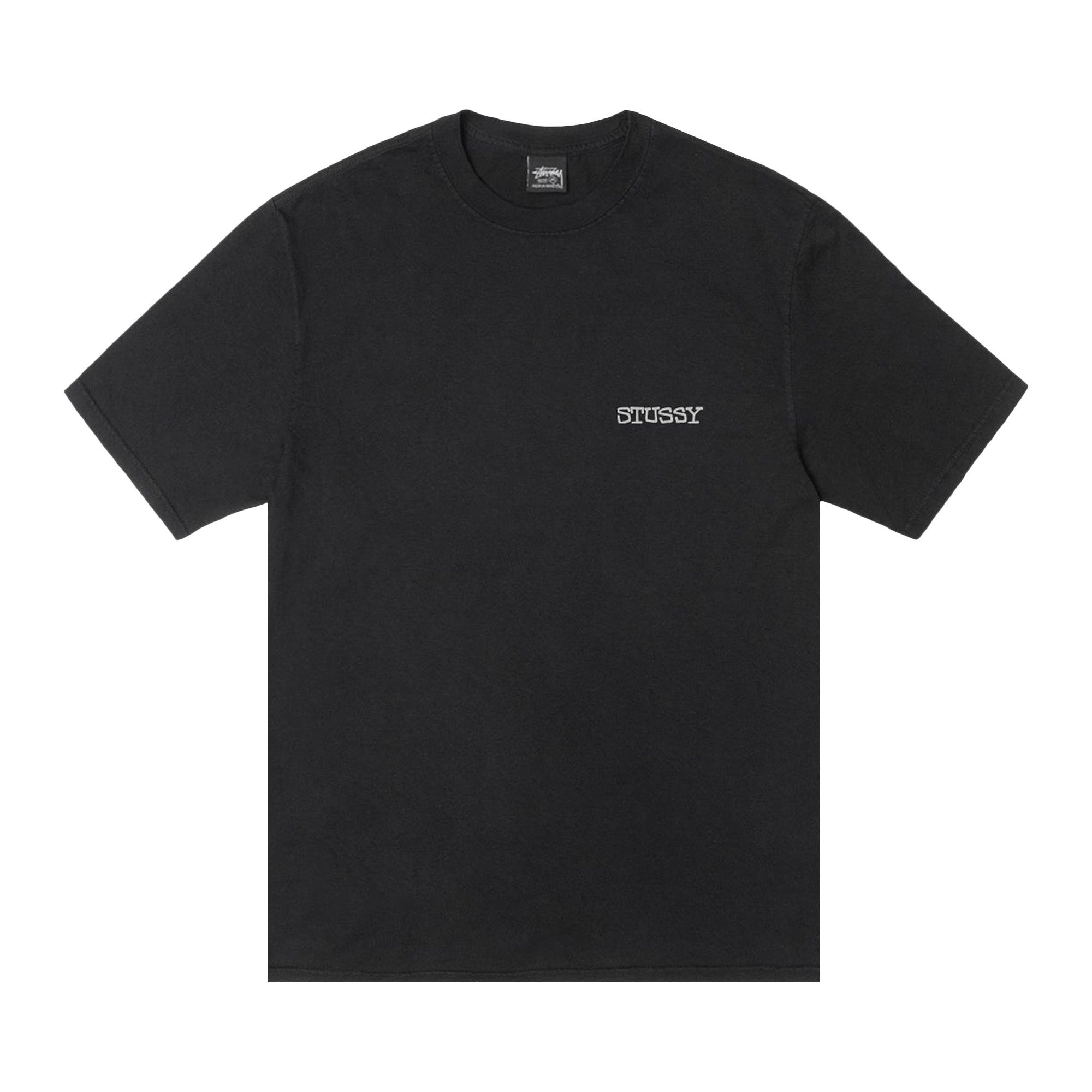★関税込★STUSSY★JUMBO LS TEE PIGMENT DYED★BLACK Basic Stüssy LS Tee – Black | Tee & Sweats | Stüssy