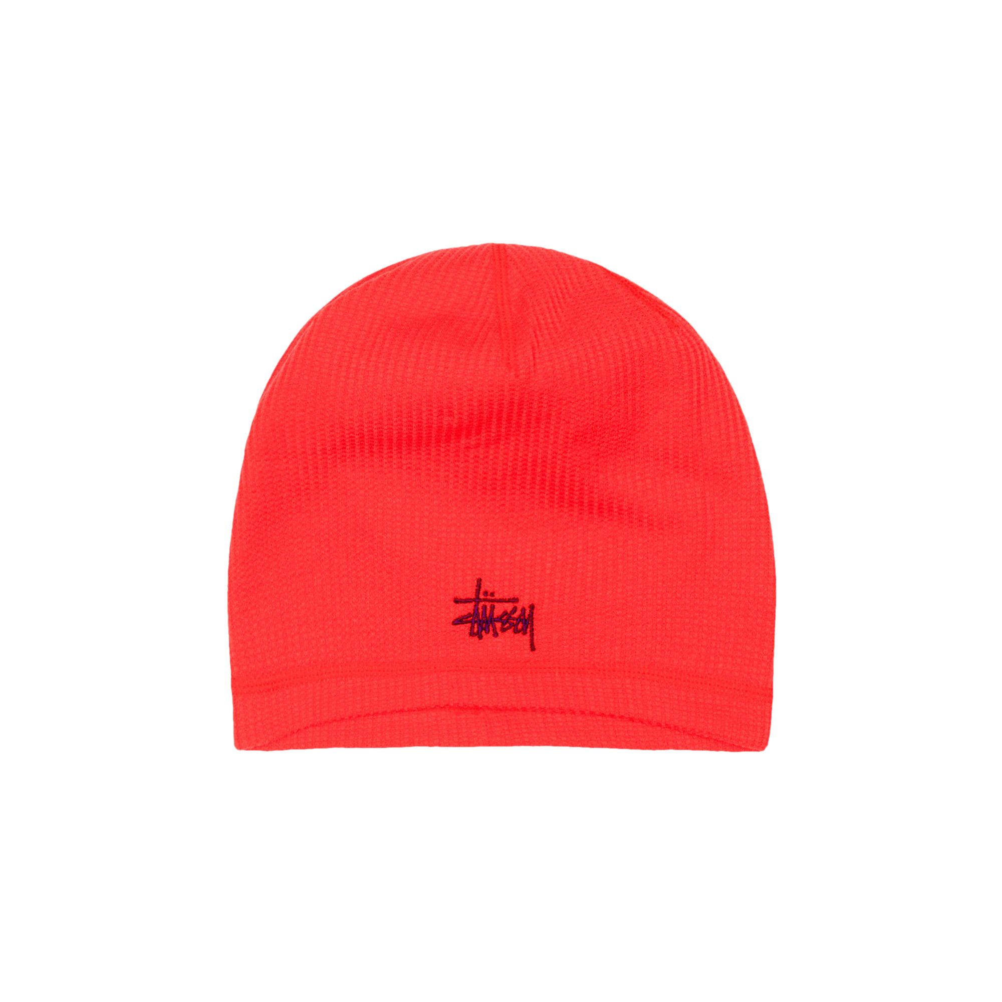 Buy Stussy Skullcap Waffle 'Red' - 1321228 REDD | GOAT