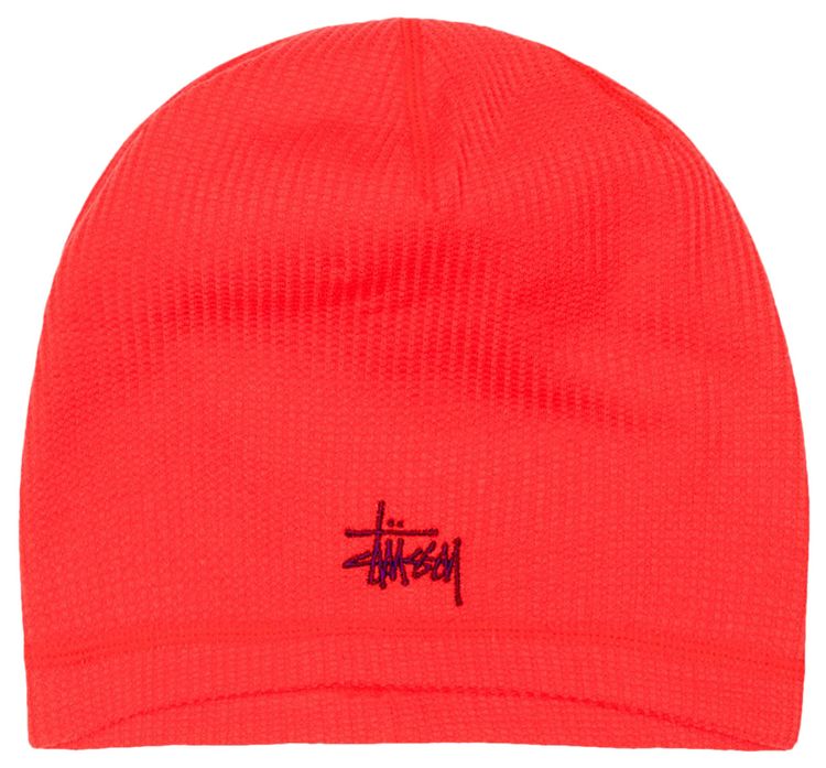 Stussy Skullcap Waffle Red
