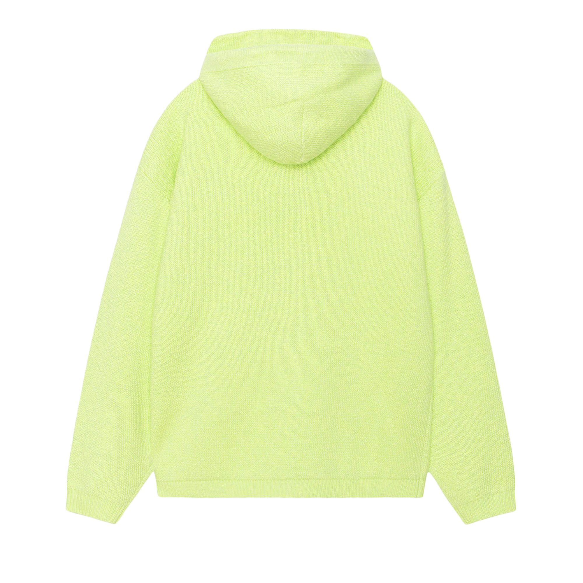 なおオーダーページ Buy Stussy Hooded Zip Sweater 'Faded Lime' - 117261 FALI | GOAT