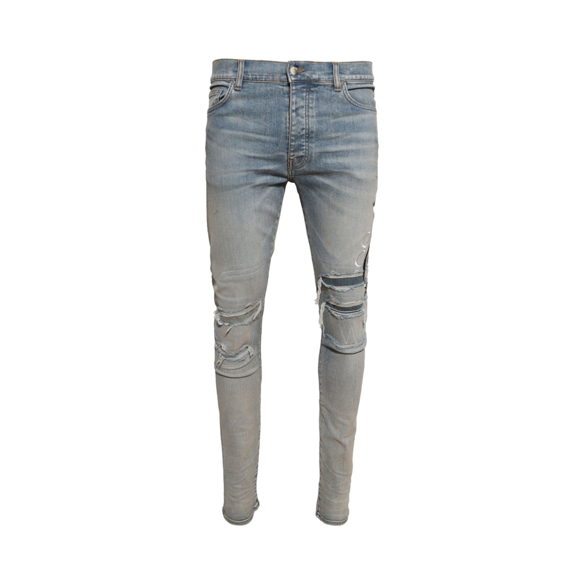 Buy Amiri MA Music Note Skinny Jean 'Antique Indigo