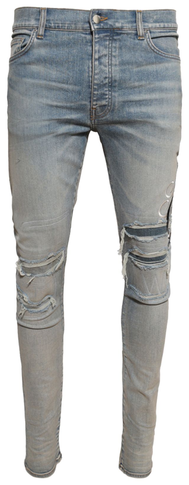 Amiri MA Music Note Skinny Jean Antique Indigo