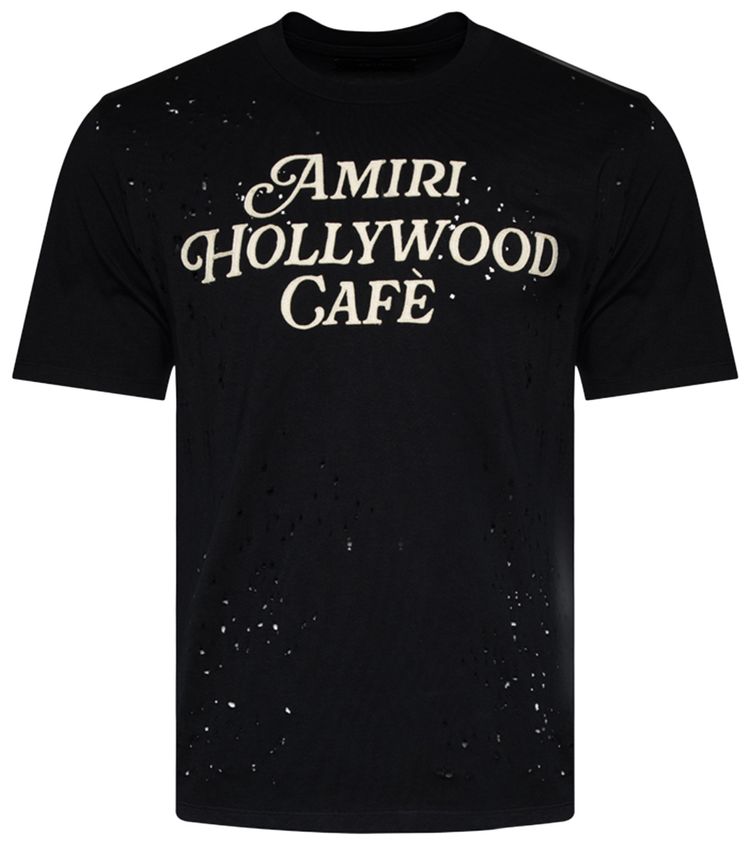 Amiri Hollywood Cafe Tee Black