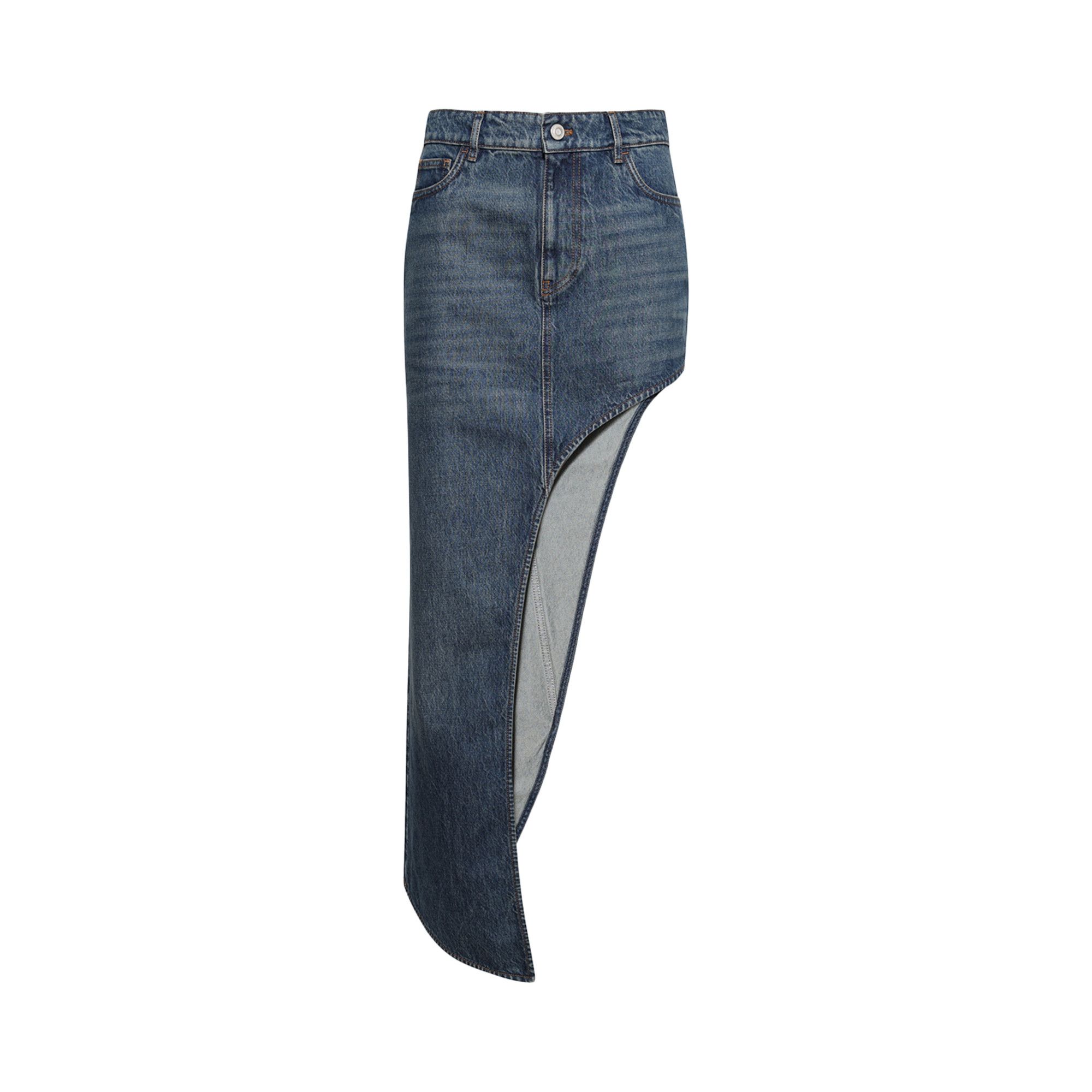 スカート COPERNI Woman Skirt Denim COPJ84F2014 BLU Coperni Denim skirt - Blue - Women | COPJ84F2014BLU | thebs.com