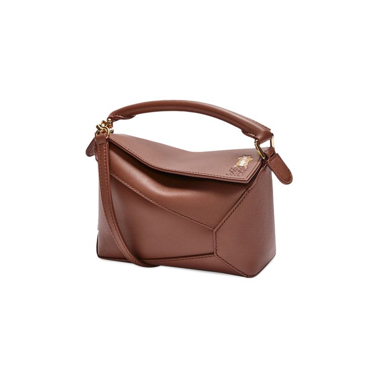 Loewe Hamster Mini Puzzle Bag Havana