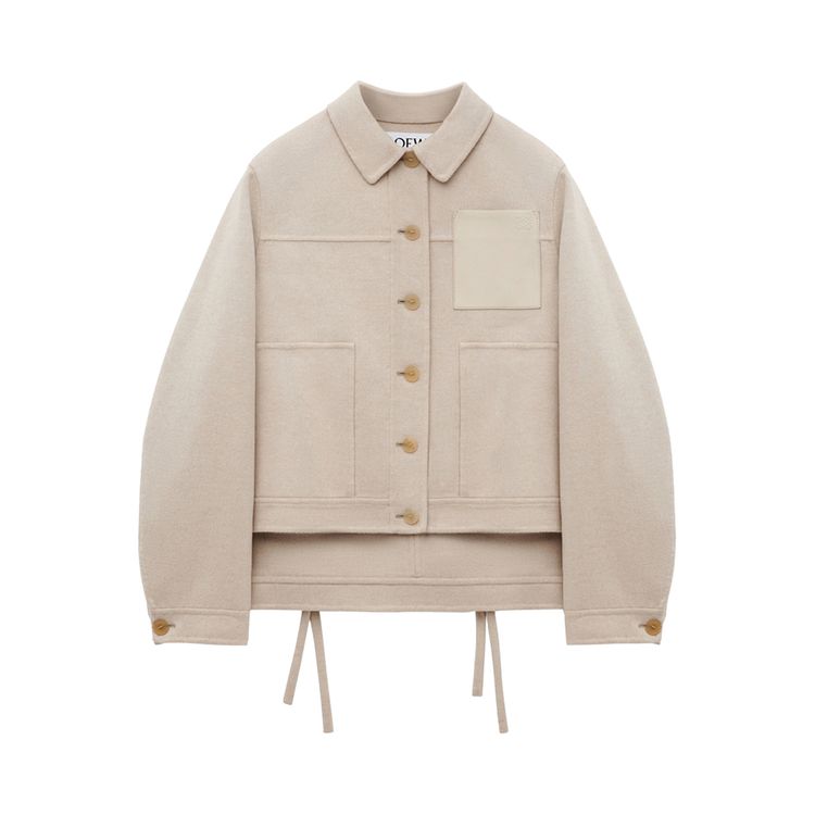 Loewe Workwear Jacket Light Beige Melange