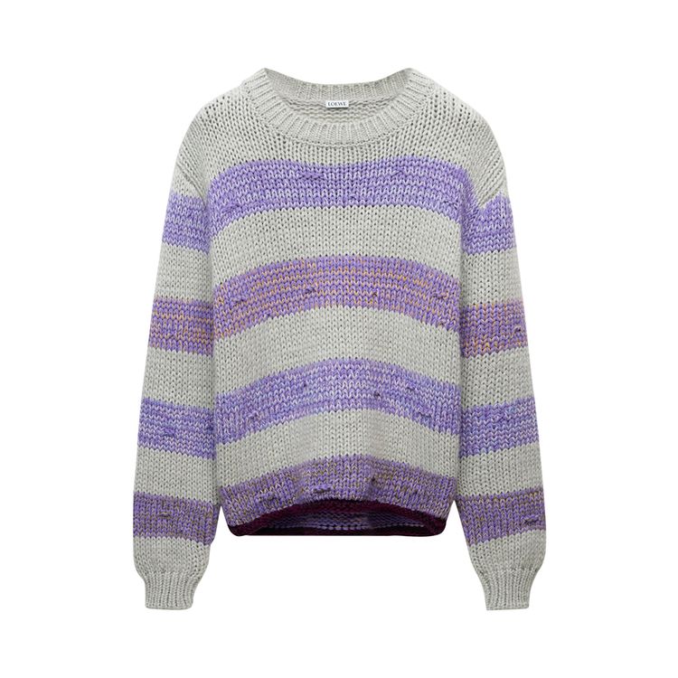 Loewe Sweater GreyPurple