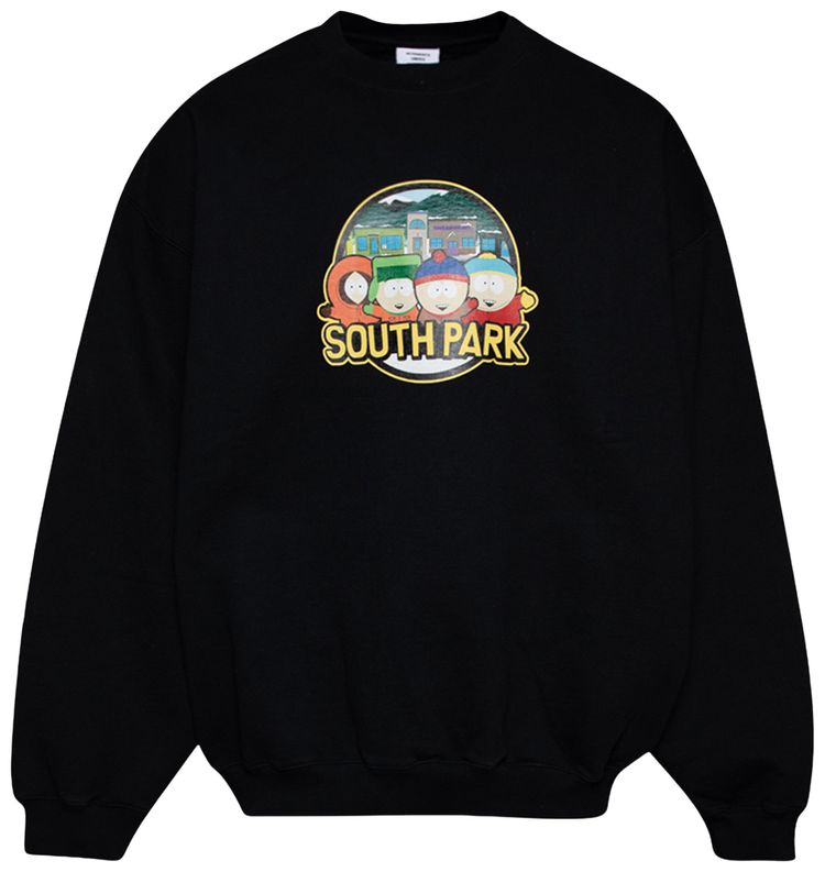 Vetements Southpark Oversized Sweatshirt Black