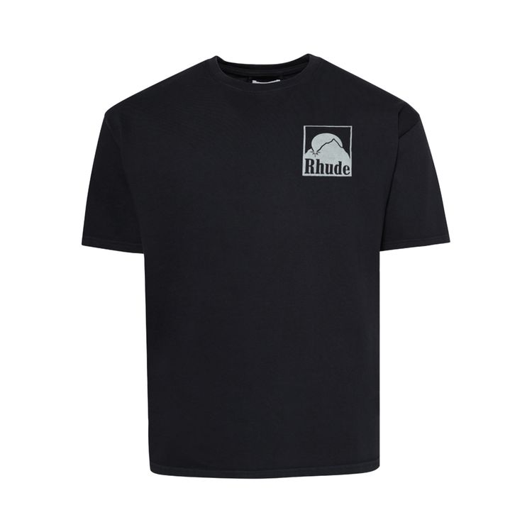 Rhude Moonlight Badge Tee Vintage Black