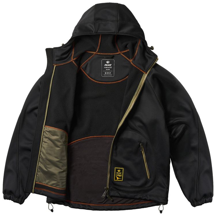 Palace x Maharishi Ninja Soft Shell Jacket Black