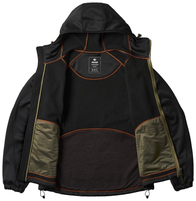 Palace x Maharishi Ninja Soft Shell Jacket Black