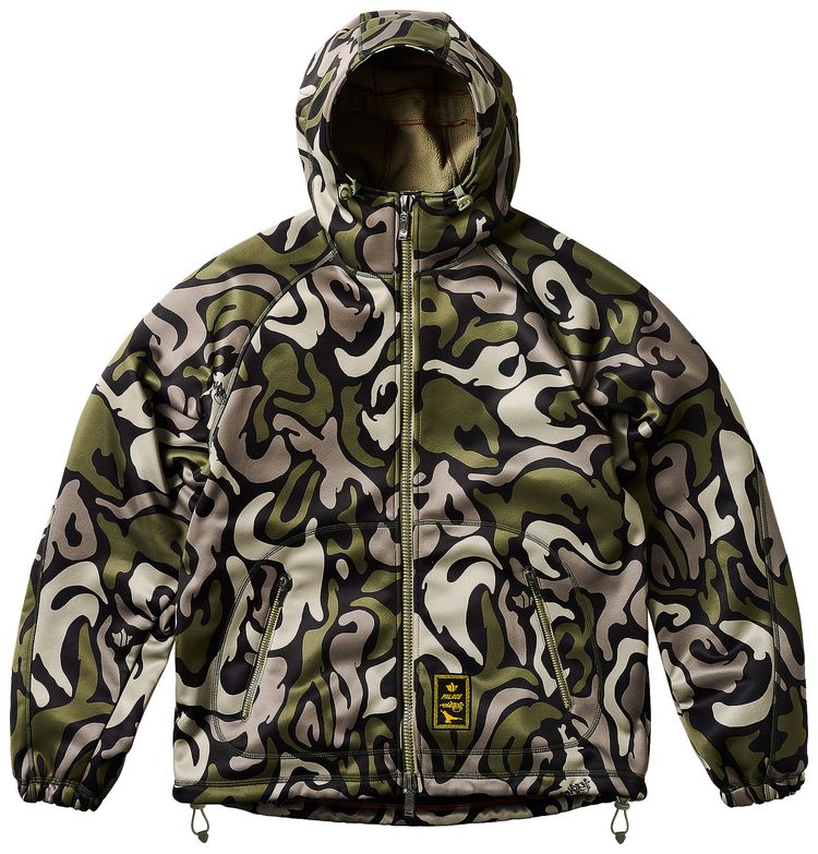 Palace x Maharishi Ninja Soft Shell Jacket DPM Kor Om