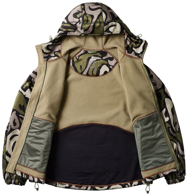 Palace x Maharishi Ninja Soft Shell Jacket DPM Kor Om
