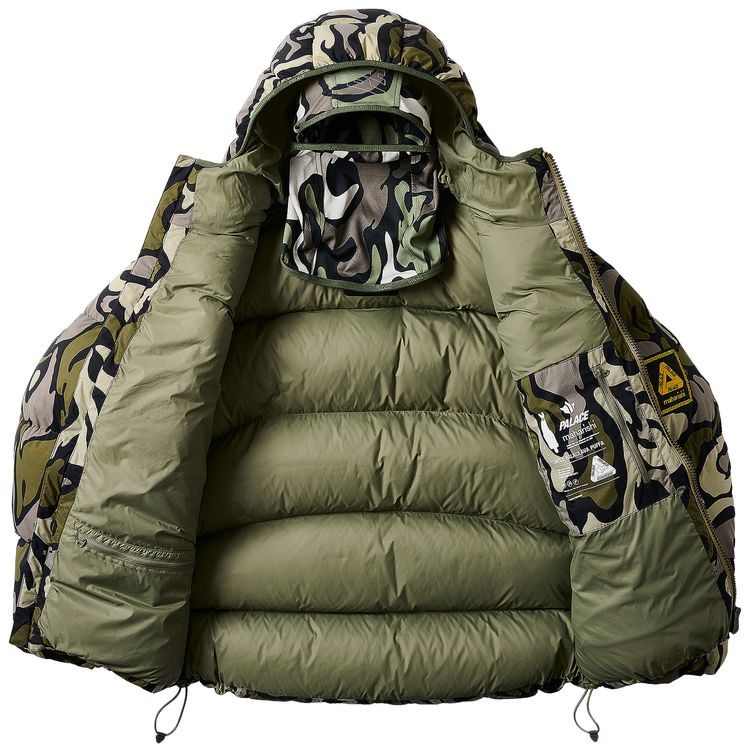 Palace x Maharishi Temple Puffa Jacket DPM Kor Om