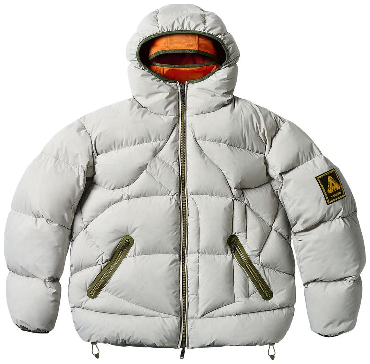 Palace x Maharishi Temple Puffa Jacket Ice