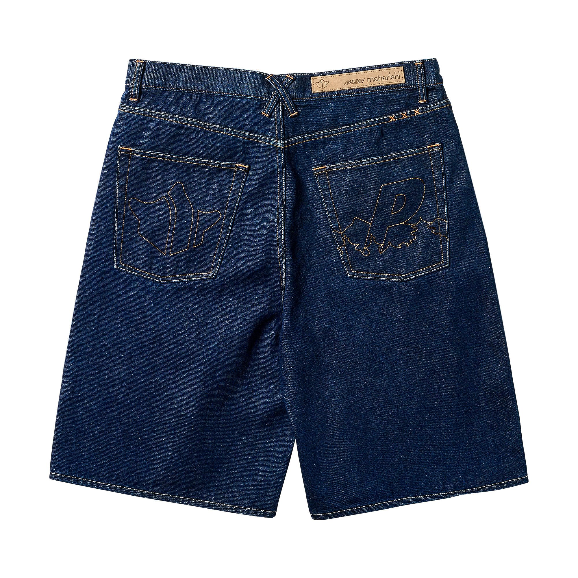 【SALE】 Palace Buy x 'Indigo Short Denim Baggy Maharishi パンツ