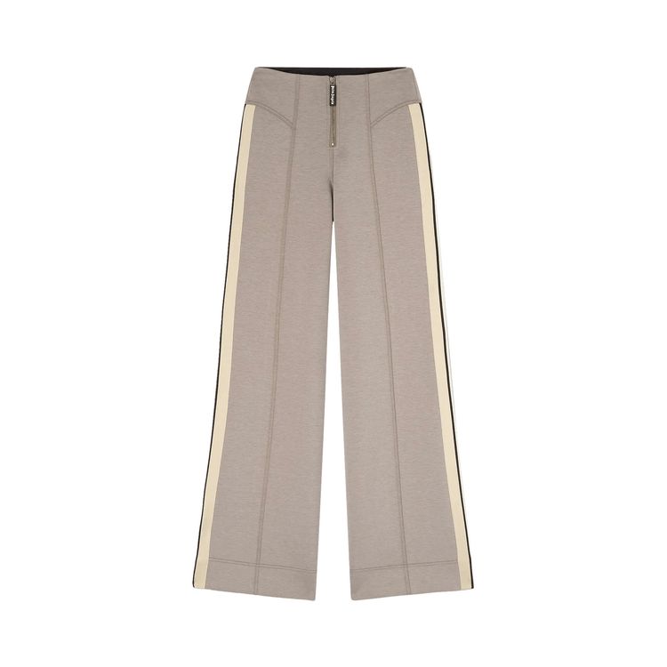 Palm Angels Neoprene Track Pants TaupeOff White