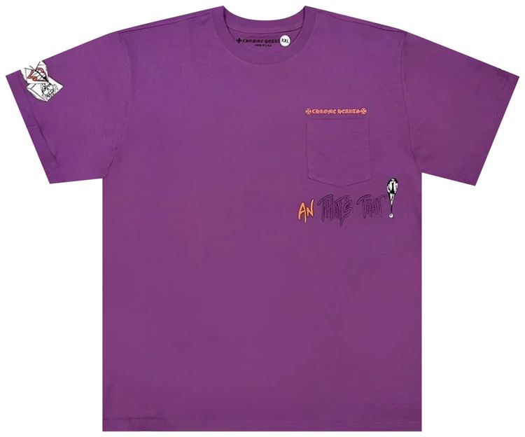 Chrome Hearts x Matty Boy I Want More T Shirt Purple