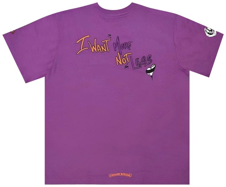 Chrome Hearts x Matty Boy I Want More T Shirt Purple
