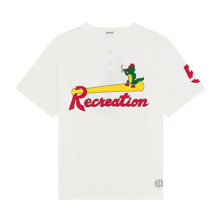 Bode Reptile Rec Tee Cream