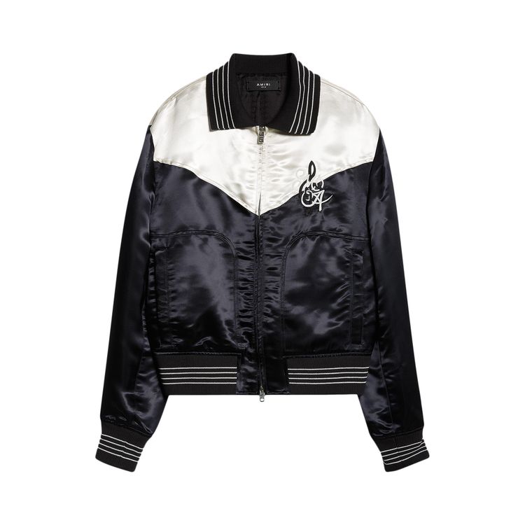 Amiri MA Music Note Blouson Black