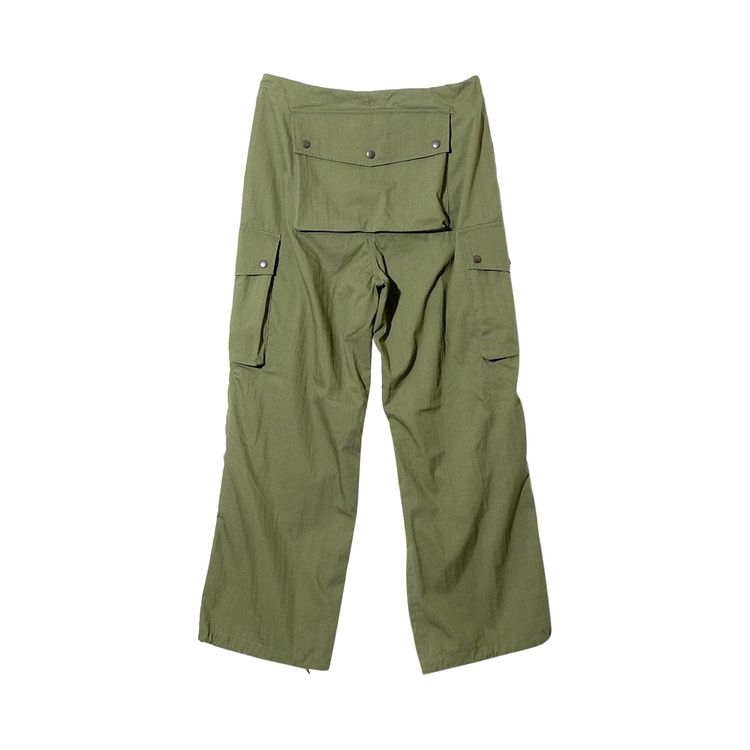Needles Oxford Cloth Field Pants Olive