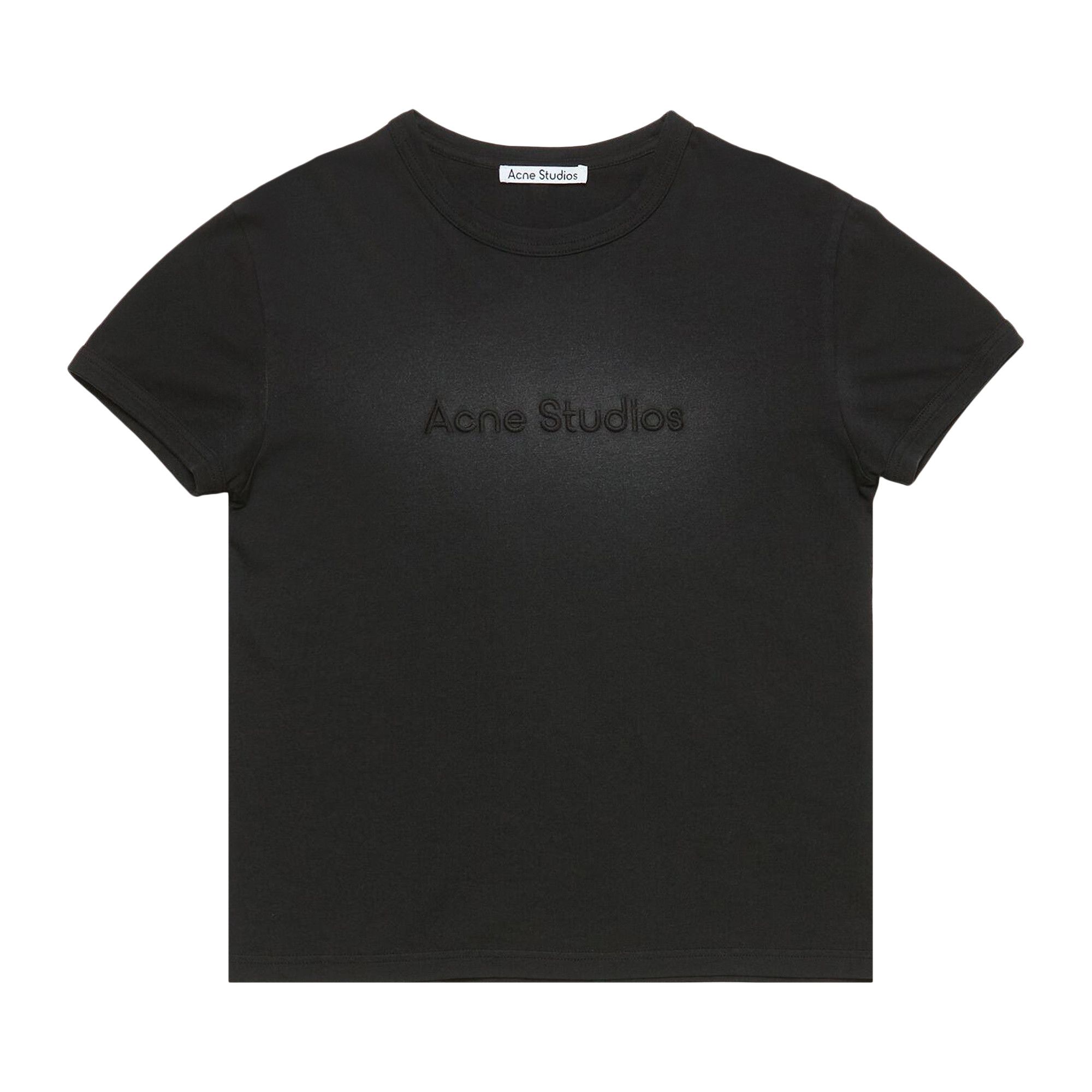 Buy Acne Studios T-Shirt 'Faded Black' - AL0457 GOAT FADE