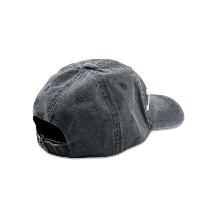 Acne Studios Logo Baseball Cap Faded Blue