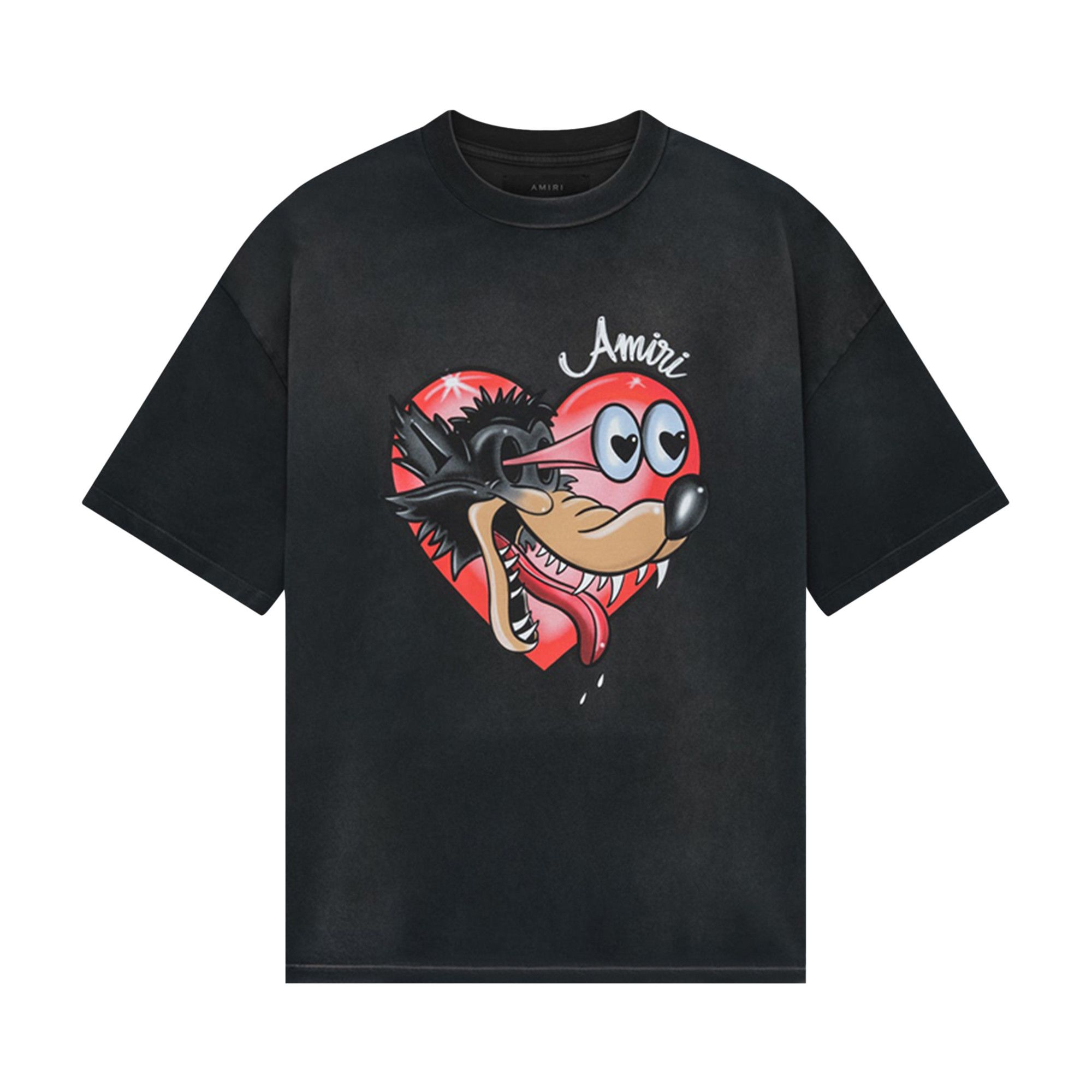 Buy Amiri Hopeless Romantic Tee 'Black' - AMJYTE1170 001