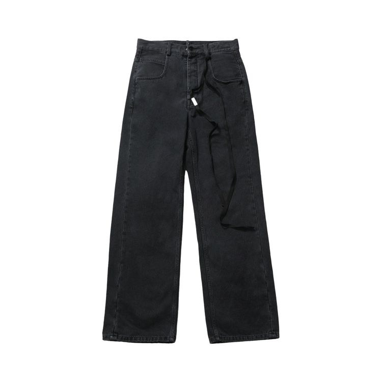 Ann Demeulemeester Claire 5 Pocket Comfort Trouser Faded Grey