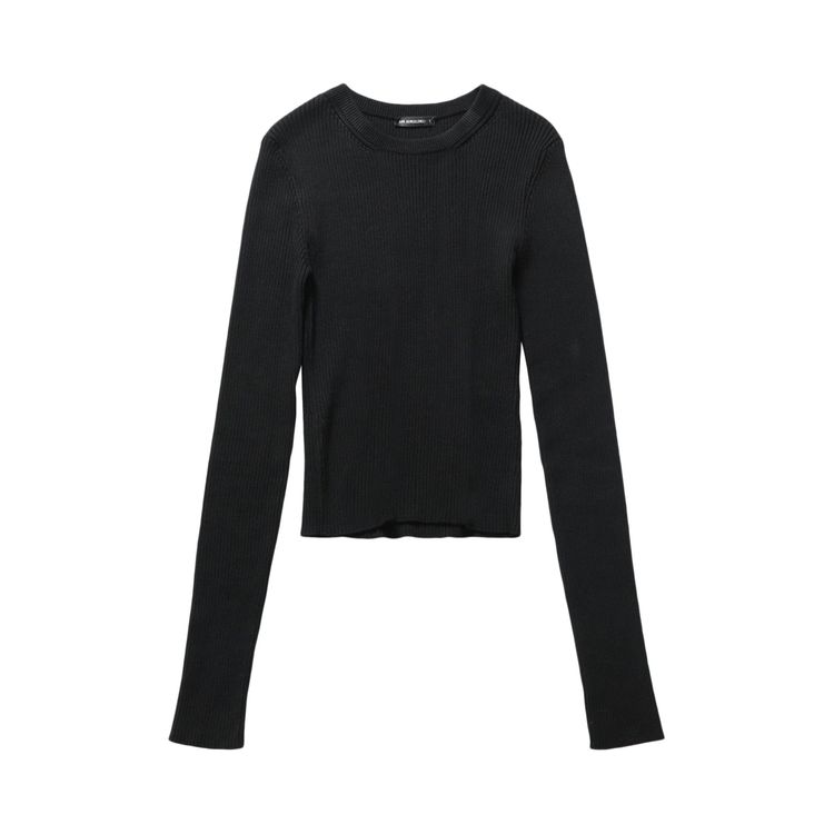 Ann Demeulemeester Kati Cropped Sweater Black