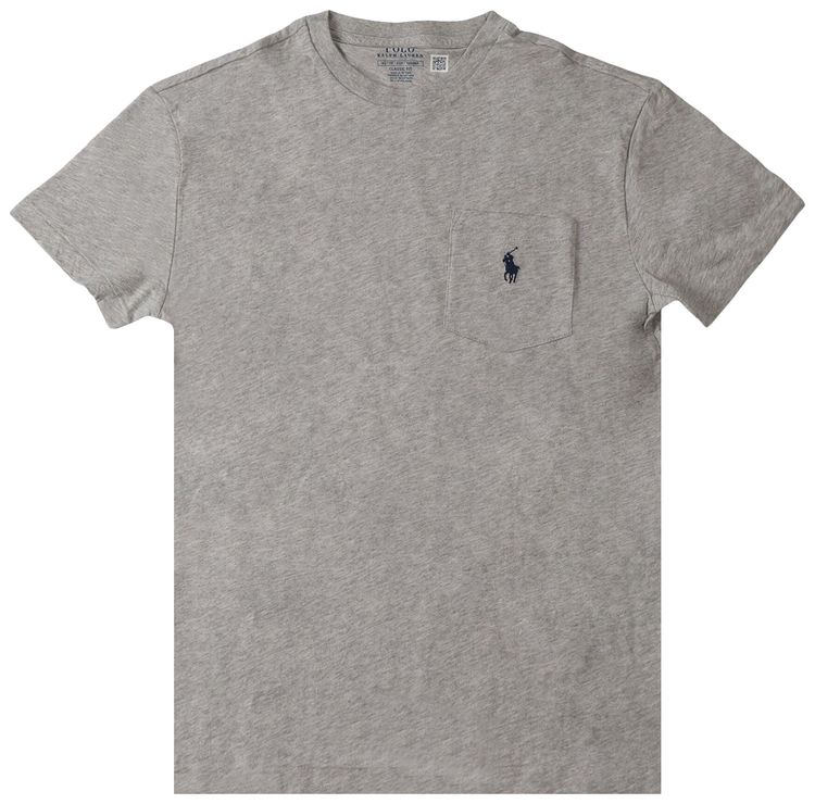 Polo Ralph Lauren Short Sleeve Pocket Classic Fit T Shirt Taylor Heather