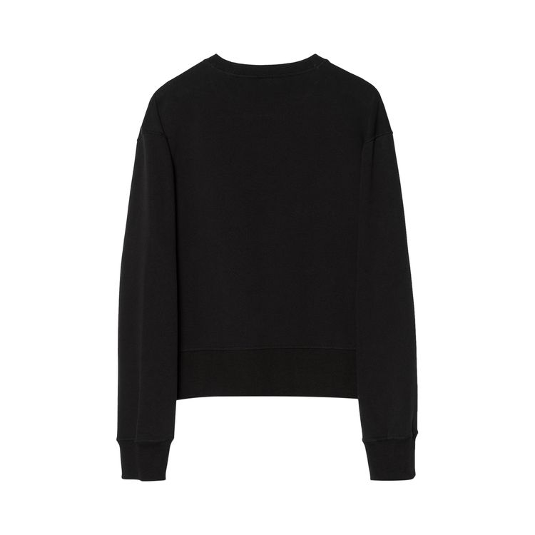 Maharishi Dragon Map Vintage Crew Sweatshirt Black