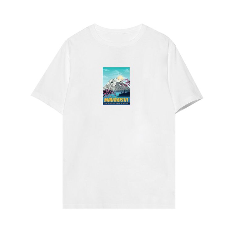 Maharishi Mountain T Shirt White