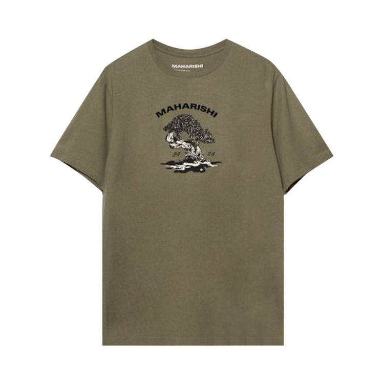 Maharishi Bonsai T Shirt Green
