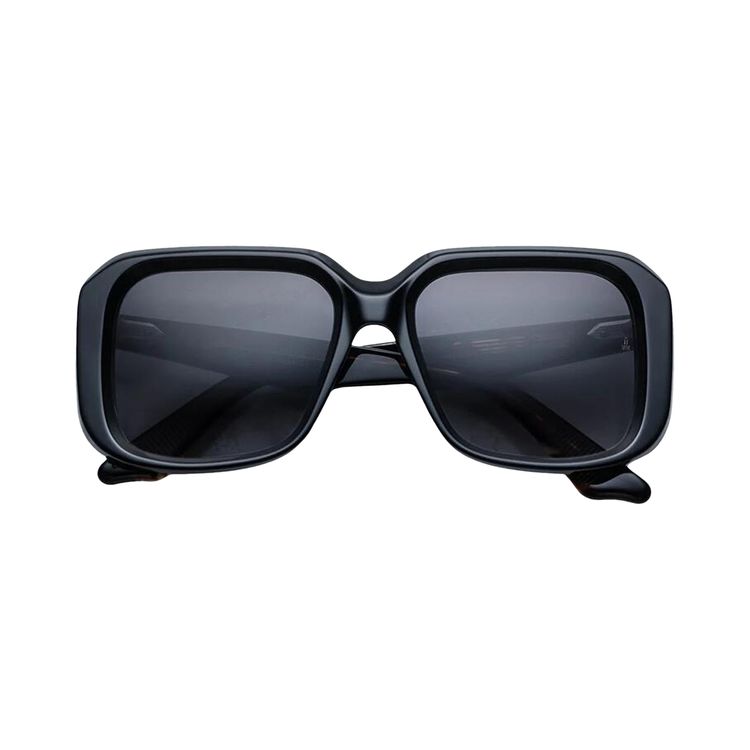 Jacques Marie Mage Square Sunglasses Black
