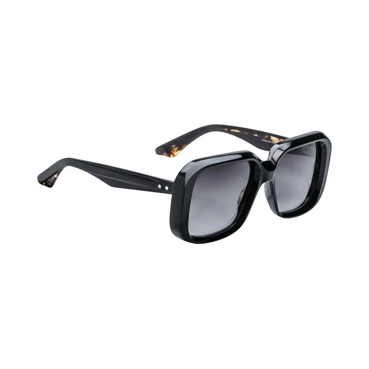 Jacques Marie Mage Square Sunglasses Black