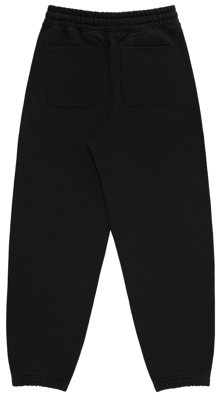Aime Leon Dore Tonal Logo Sweatpants Jet Black