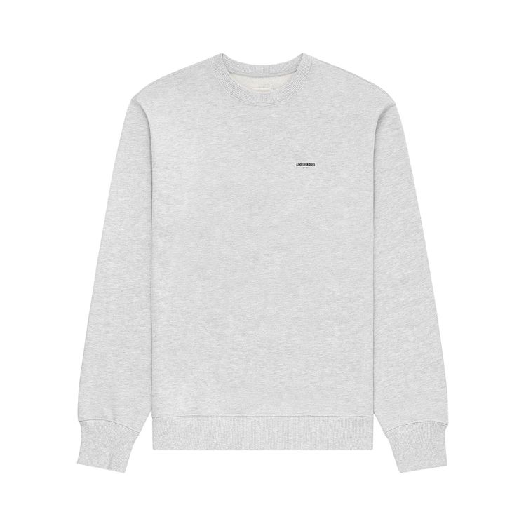 Aime Leon Dore Micro Logo Crewneck Sweatshirt Silver Mix