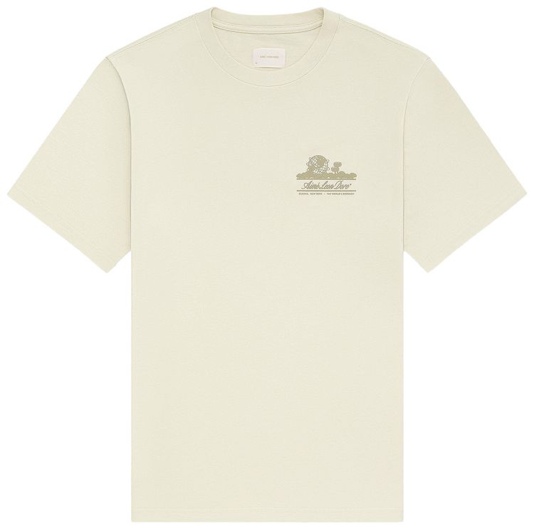 AIMÉ LEON DORE Unisphere Logo-Print Cotton-Jersey T-Shirt for Men | MR AIMÉ LEON DORE Unisphere Logo-Print Cotton-Jersey T-Shirt for Men | MR