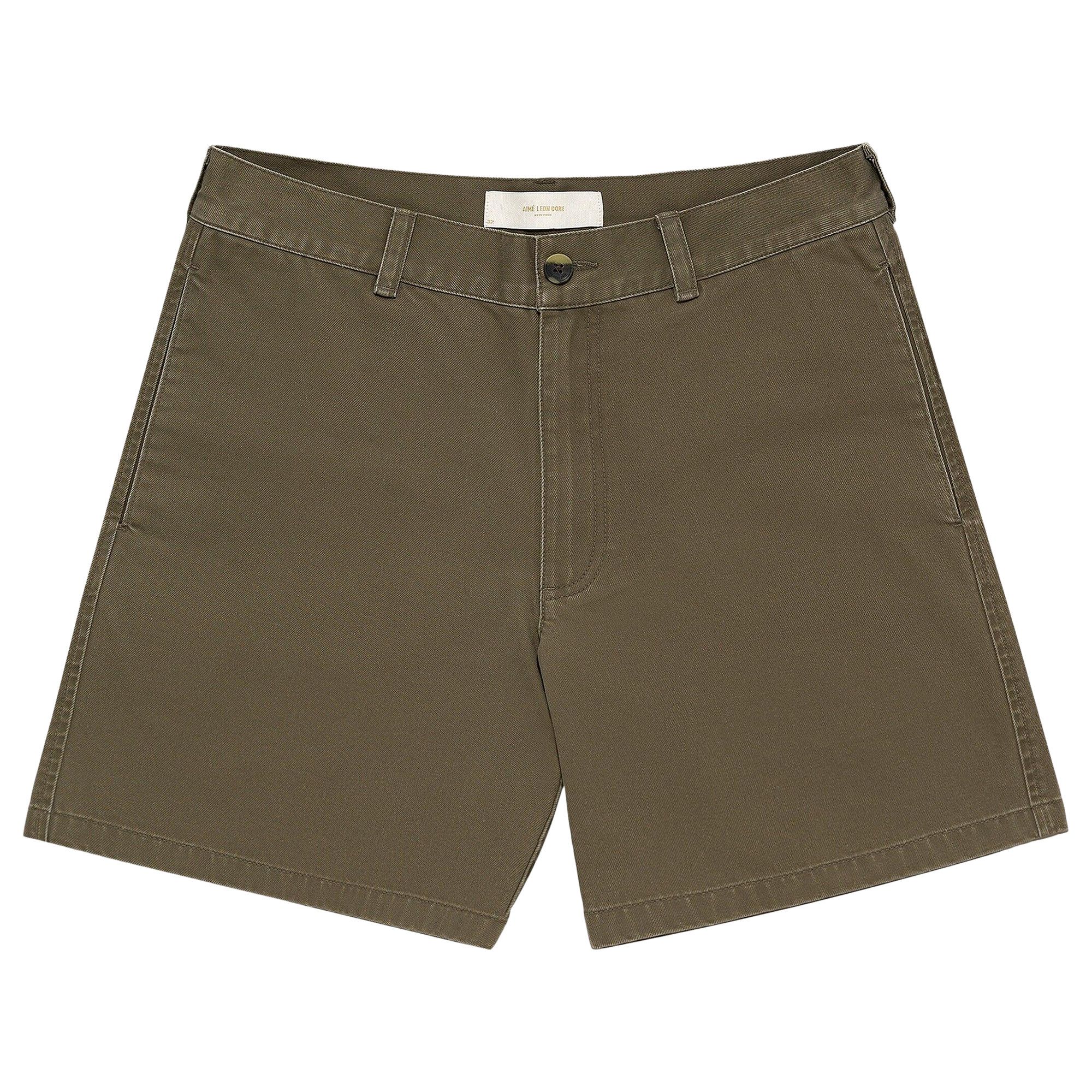 Buy Aimé Leon Dore Core Chino Short 'Olive Night' - SS25WR027 OLIV