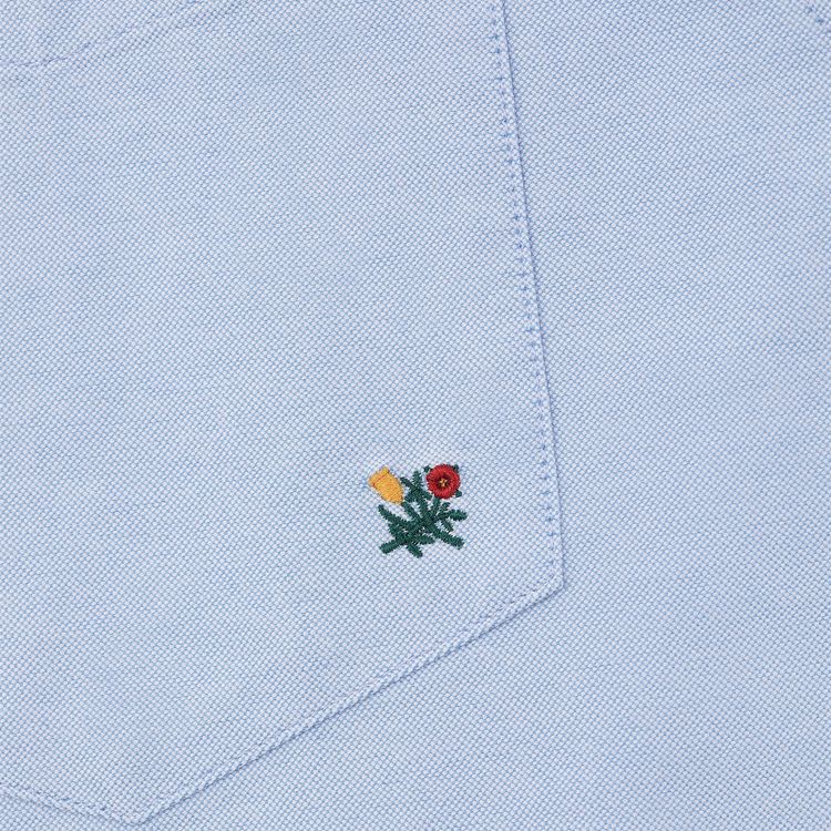 Aime Leon Dore Crest Oxford Shirt Oxford Blue