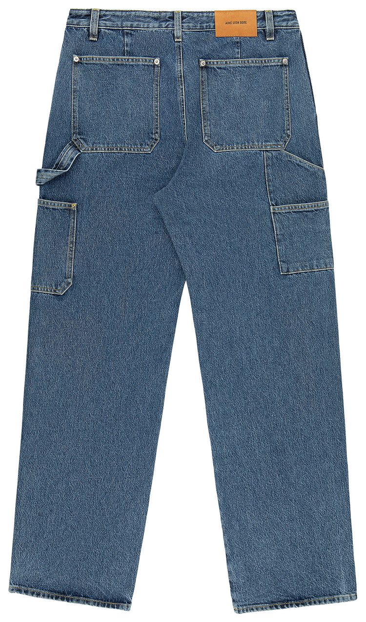 Aime Leon Dore Denim Carpenter Pant Mid Wash