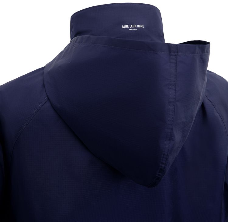 Aime Leon Dore Micro Logo Nylon Jacket Evening Blue